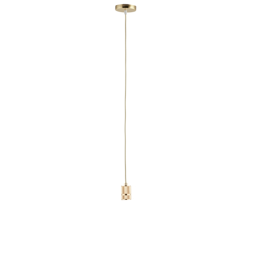 Lighto | Pendel Goud E27 fitting | Classic | 1.5m Snoer | Met Plafondkap - vtwonen shop