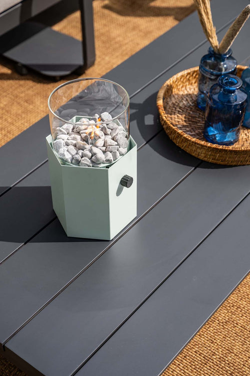 Levanto 5-persoons loungeset - aluminium -teaklook- Garden Impressions - vtwonen shop