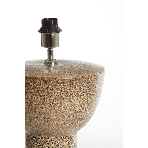 Light & Living lampvoet Yasur - zwart - Ø26cm