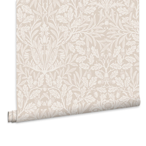 William Morris at Home Vliesbehang - Acorn Hessian