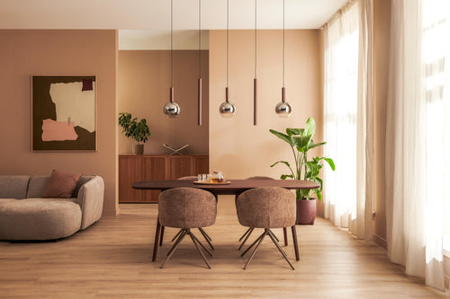 Lucide hanglamp JASMINE - Geïntegreerde LED - Koper