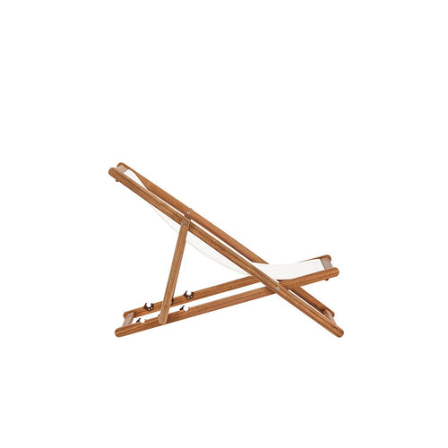 Nest outdoor Bern Inklapbare Houten Tuinstoel - Wit - vtwonen shop