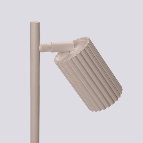 Sollux Lighting Tafellamp KARBON taupe - 14,5x19,5x43cm