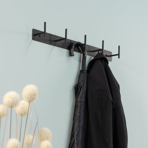 Spinder Design kapstok Chapman 5 - Zwart - 5 haken - vtwonen shop