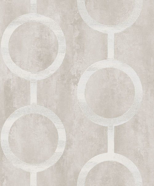 Masureel behang grafisch motief beige - 53 cm x 10.05 m - 630726 - vtwonen shop