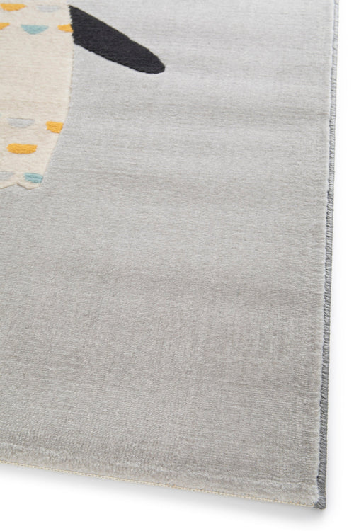 AFK Living vloerkleed Jolly - zeer zacht - grijs - 120 x 170 cm