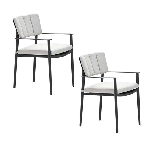 Garden Impressions tuinstoel Dane desert sand - 2 stuks - vtwonen shop