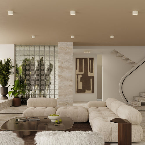 Sollux Lighting Plafondlamp MODO 3 beige Gx53 - 32,4x10,4x8,2cm