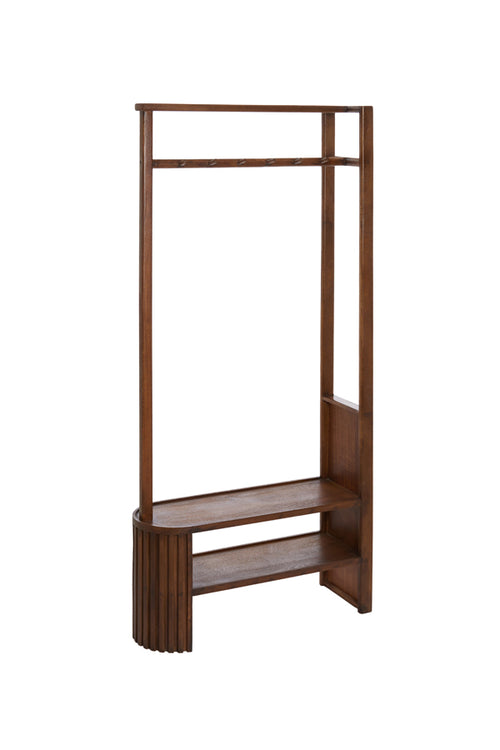 Light & Living kapstok GAIOS - 85x30x180cm - bruin