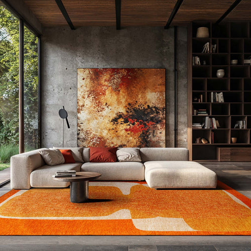 Lola&Moi vloerkleed Gold Cocktail - goud -170x240cm