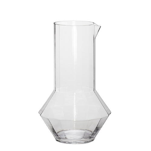 Hübsch kan Aster - glas - ø16xh25cm