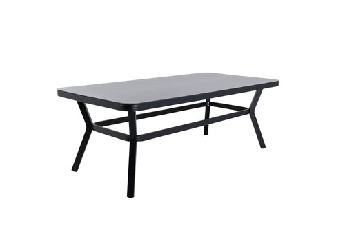 Rebellenclub tuintafel amary - 200 x 100cm - zwart - vtwonen shop