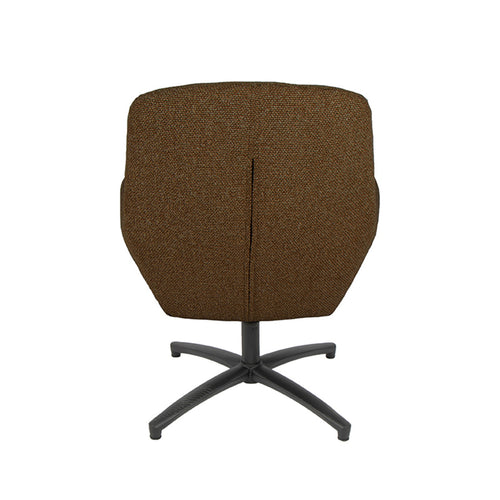 LABEL51 Fauteuil Chill Zone - Oranje Bouclé - Draaibaar - vtwonen shop