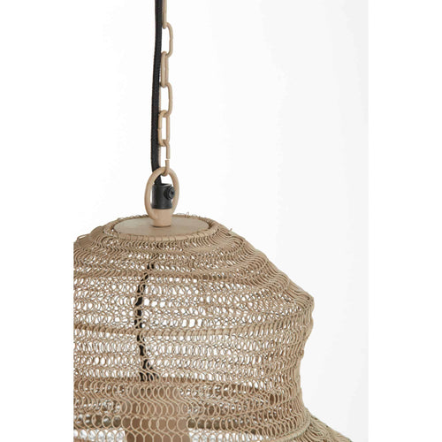 Light & Living hanglamp Nakisha - bruin - Ø48cm - vtwonen shop