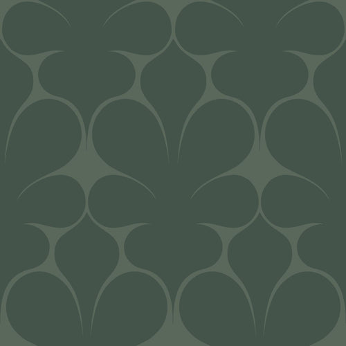 Origin Wallcoverings behang ornamenten donkergroen - 50 x 900 cm - 347924 - vtwonen shop