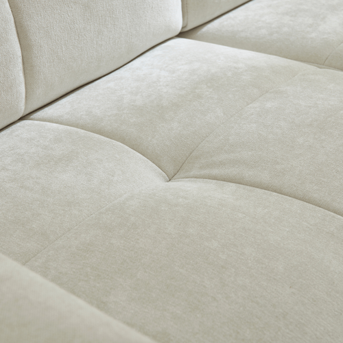 Calicosy - CAMERON Slaapbank - Beige - 102x207x84 cm
