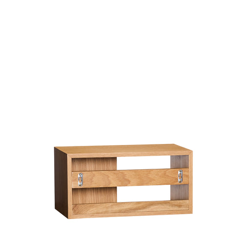 Hübsch plank Slide - mdf/eiken fineer - 40x20xh20cm
