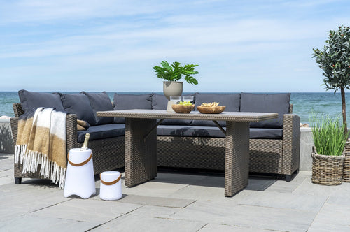 Artichok Sinta plaid wit/zwart/bruin - 170 x 130 cm - vtwonen shop