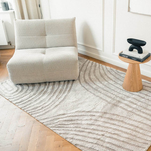 Interieur05 Scandinavisch vloerkleed Vidar zand - 140 x 200 cm - vtwonen shop