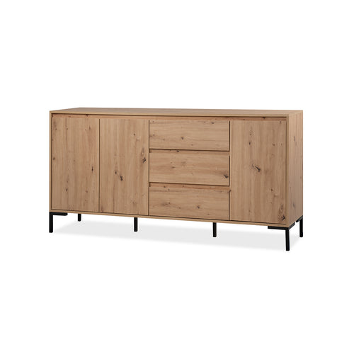 Calicosy - Buffet 3 Deuren 3 Laden PLOCK - 40x170x87 cm
