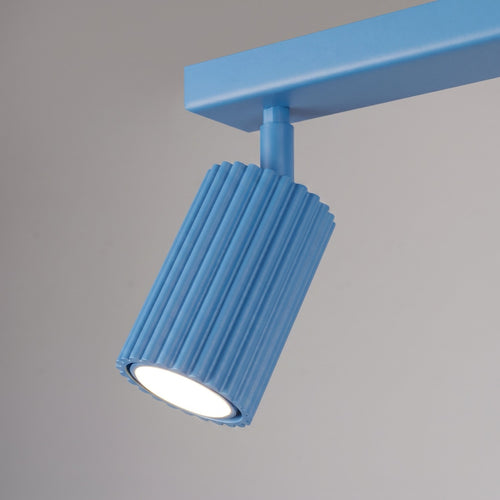 Sollux Lighting Plafondlamp KARBON 2 lichtblauw - 30x6,5x16,5cm
