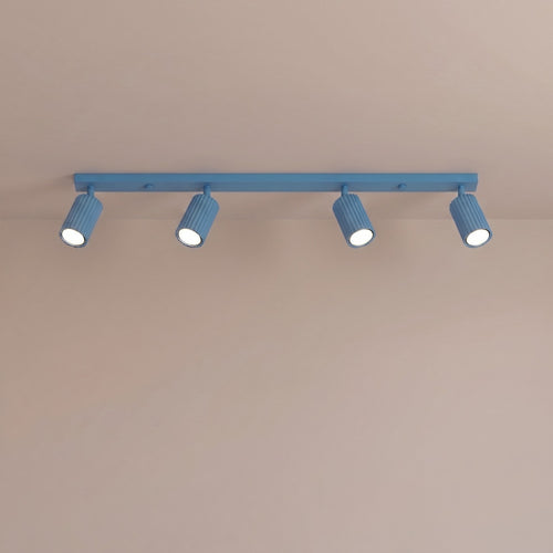 Sollux Lighting Plafondlamp KARBON 4L azuur - 81x6,5x16,5cm