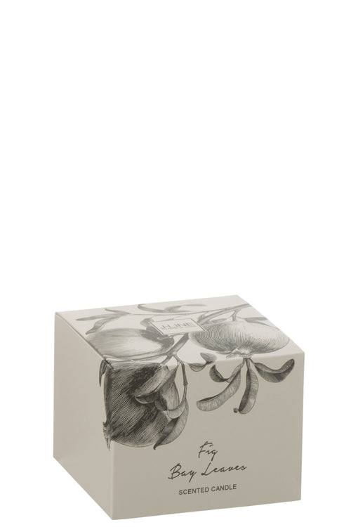 J-Line geurkaars Vijgen Bessen - Fig Bay Leaves - small - 50U