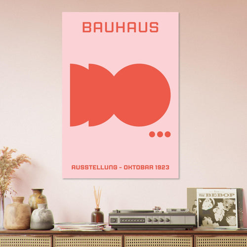 Artfulprints  Bauhaus - Ausstellung oktobar 1923   poster 50x70 cm - vtwonen shop