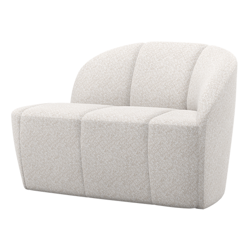 WOOOD 2-zits bankje rechts Mojo - Wollig - Ecru - 73x112x77 - vtwonen shop