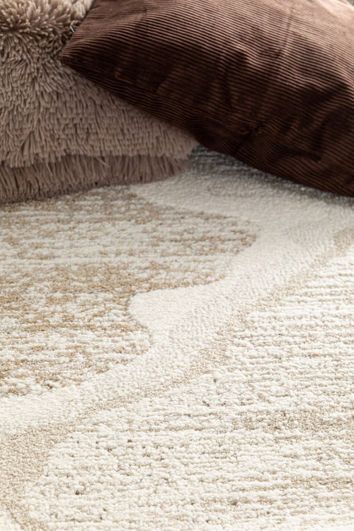 AFK Living vloerkleed Scia - Zacht comfort voor elke dag en OEKO-TEX® Standard 100 gecertificeerd. - beige - 200x290 cm