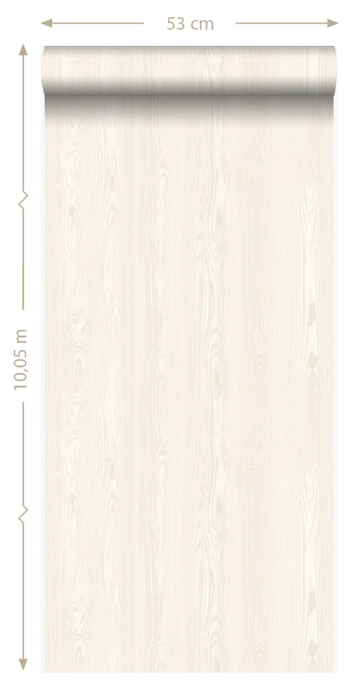 Origin Wallcoverings behang houten planken beige - 53 cm x 10,05 m - 347521 - vtwonen shop