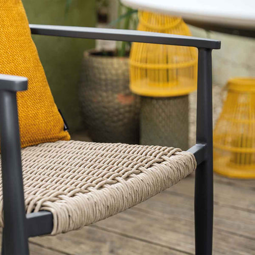 Garden Impressions tuinstoel Lily donker grijs - vtwonen shop