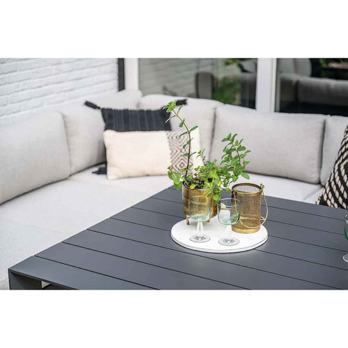Garden Impressions lounge dining set Malakka valley sand - 4-delig
