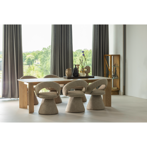 WOOOD kast 1-deurs Kella - Mango Hout - Naturel - 137x40x39 - vtwonen shop