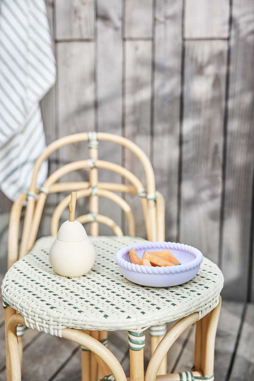 OYOY Bord en kom Mellow - silicone