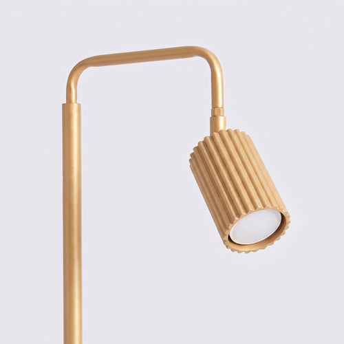 Sollux Lighting Vloerlamp KARBON 1 goud - 30x30x160cm