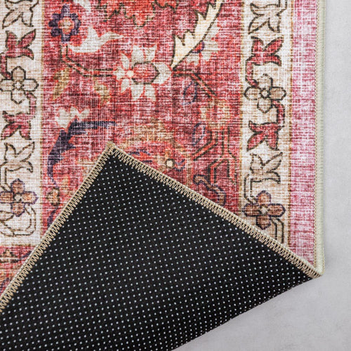 Interieur05 Vintage vloerkleed Evora Roze/Rood