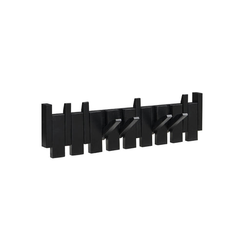 Home Deluxe Kapstok PORTE - 56 x 3,5 x 15 cm, zwart