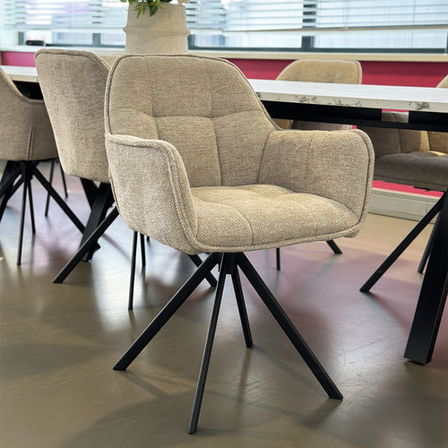 Kick draaistoel Luc - Donkergrijs - vtwonen shop