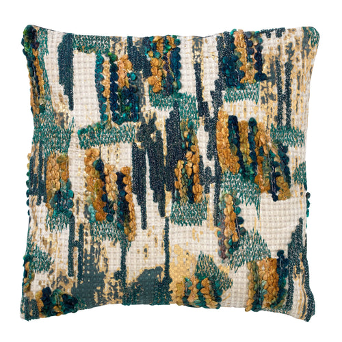 DARCI | sierkussen 45x45 cm | Insignia Blue | blauw | multicolor | Hoii | met duurzame kussenvulling