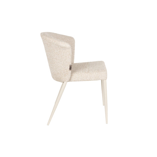 Dutchbone Georgia Eetkamerstoelen Beige - Set van 2