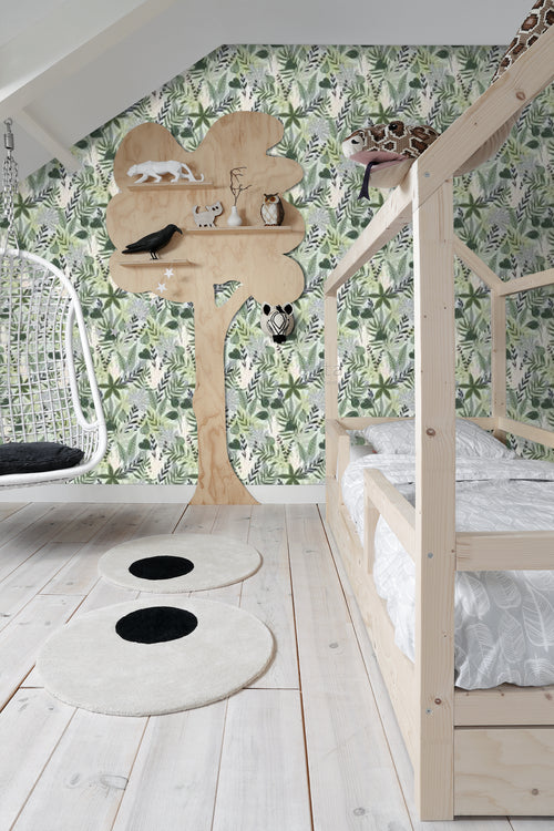 ESTAhome XXL behang bladeren in scandinavische stijl mintgroen - 50 x 900 cm - 158894 - vtwonen shop