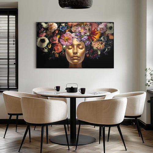 Reinders Serene Golden art frame -  goud - kantoor - 70x118cm