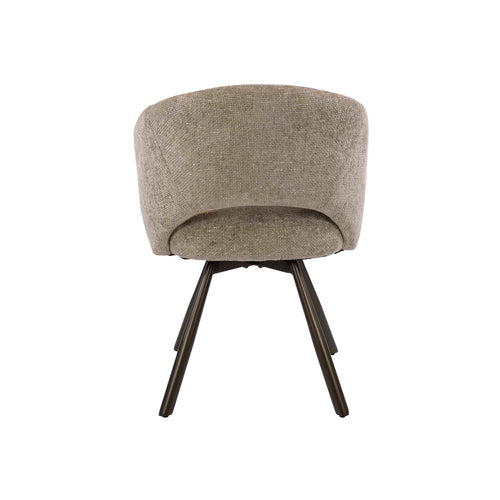 Giga Living Eetkamerstoel Salon - Zand/Bruin Cargo - Set van 2