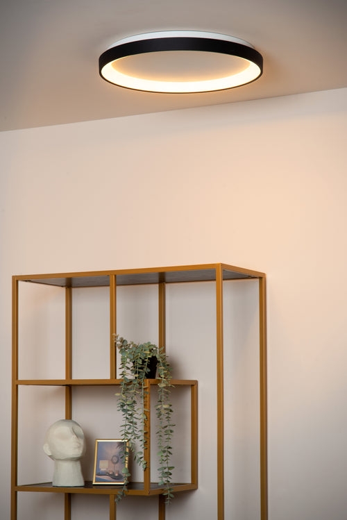 Lucide plafonnière VIDAL - Geïntegreerde LED - Zwart