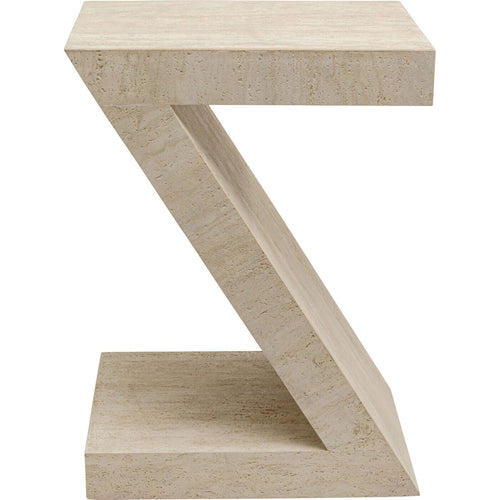 Kare Design Bijzettafel Travertino Z