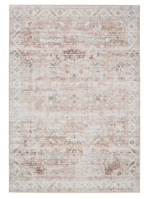 benuta wasbaar vloerkleed George - roze - 160x230 cm