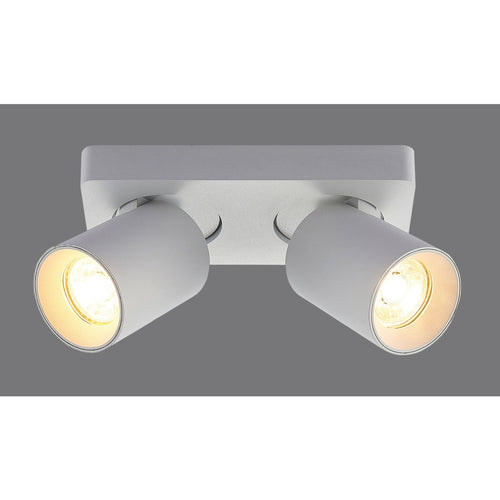 Artdelight spot Megano - 2 lichts - 20  x 11.5   cm - wit