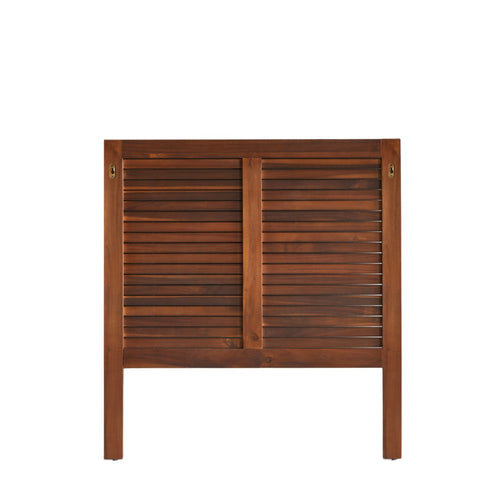 Tikamoon Hoofdbord van massief acaciahout 90 cm - Bruin - vtwonen shop