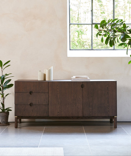 Rebellenclub Dressoir Tulum - Donkerbruin